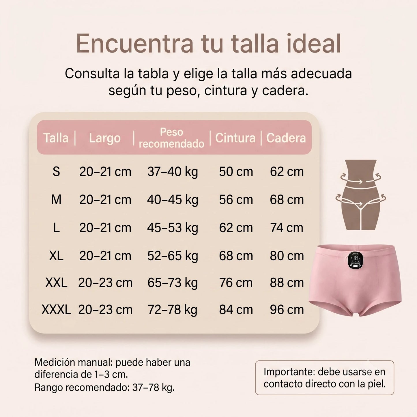 Un apoyo discreto para tus días de menstruación