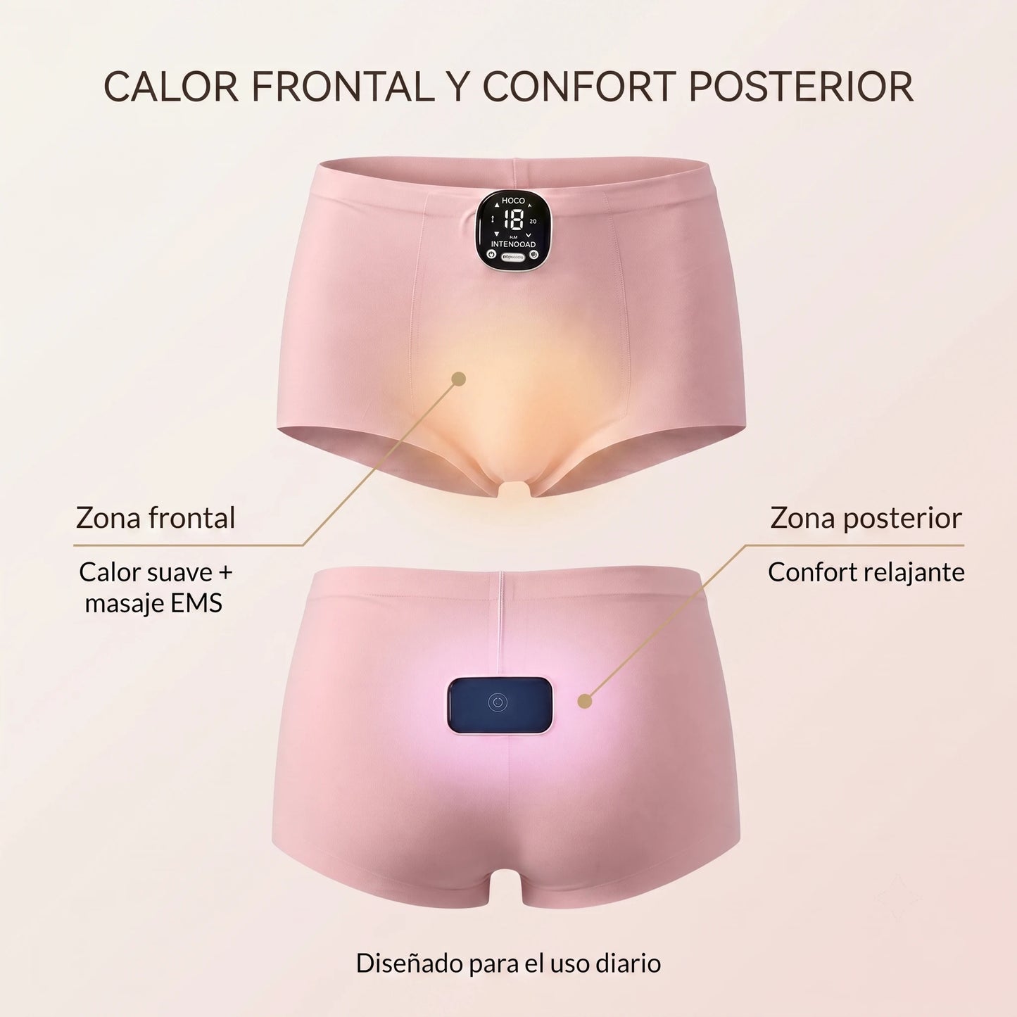 Un apoyo discreto para tus días de menstruación