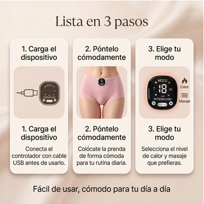 Un apoyo discreto para tus días de menstruación